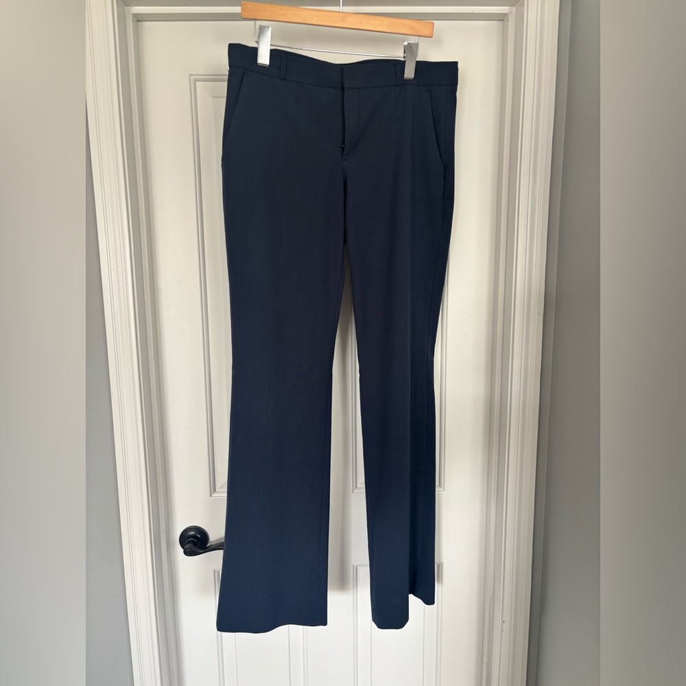 Dark blue banana republic Logan trousers